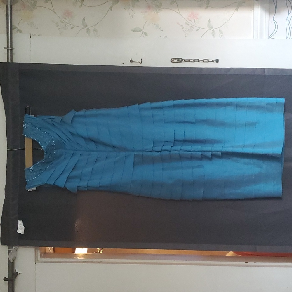 Blue Adrianna Papell Dress - Picture 3 of 5